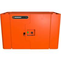 RAILWORKS Double Door Steel Security Panel Lockable Storage Rideout Tool & Machine Inc.