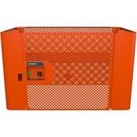 RAILWORKS Mesh Security Panel Single Door Lockable Storage Rideout Tool & Machine Inc.