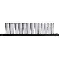 12-Point Deep Well Metric Socket Set, 13 Pcs, 1/2" Drive Size, Deep Rideout Tool & Machine Inc.