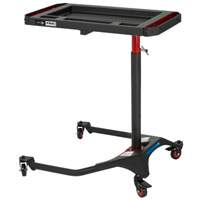 Plateau &agrave; outils pour sous le capot en ABS &agrave; hauteur ajustable JUHT-100A , 0 tiroirs, 18-7/10" lo x 31-17/20" la x 48-2/5" h, Noir Rideout Tool & Machine Inc.