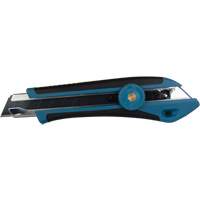 Couteau professionnel de 18 mm, Acier inoxydable, Robuste, Prise en Caoutchouc Rideout Tool & Machine Inc.