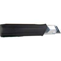 Couteau r&eacute;tractable de 25 mm, Acier inoxydable, Robuste, Prise en Caoutchouc Rideout Tool & Machine Inc.