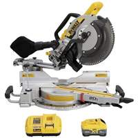 20V MAX* XR&reg;  Double Bevel Sliding Miter Saw Kit Rideout Tool & Machine Inc.