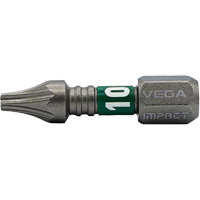 Impactech&reg; Insert Bit, Torx&reg; Tamper, T-10, 1/4" Drive Rideout Tool & Machine Inc.