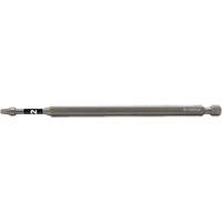Embout pour outils &eacute;lectriques Impactech, Carr&eacute;e, Embout #2, Prise 1/4", Longueur 6" Rideout Tool & Machine Inc.