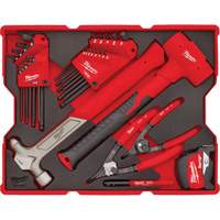 Hex Key & Hammer Set with Tray for PACKOUT Drawers Rideout Tool & Machine Inc.