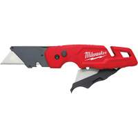 FASTBACK Folding Utility Knife with Blade Storage, Metal Handle Rideout Tool & Machine Inc.