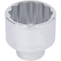 Chrome Socket, 50 mm, 1" Drive, 12 Points Rideout Tool & Machine Inc.