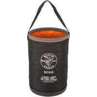 Seau utilitaire droit, 17" lo x 12" la x 4" h, Nylon, Noir/Gris/Orange Rideout Tool & Machine Inc.