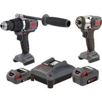 Hammer Drill & Impact Driver Combo Tool Kit, Lithium-Ion, 20 V Rideout Tool & Machine Inc.