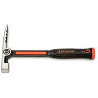 Brick Hammer, 15 oz., Solid Steel Handle, 7" L Rideout Tool & Machine Inc.