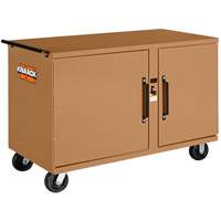 Model 58 heavy-Duty Rolling Workbench with Padlock, 54-1/4" W x 37-3/10" H x 26" D Rideout Tool & Machine Inc.