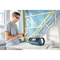 Compact Jobsite Radio with Bluetooth&reg; 5.0, Lithium-Ion, 18 V Rideout Tool & Machine Inc.