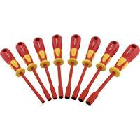 Metric Insulated Nut Driver Set, 1000 V, 8 Pcs Rideout Tool & Machine Inc.
