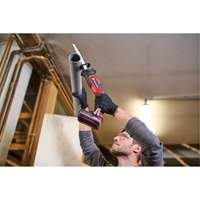 Cordless Compact One-Handed Reciprocating Saw (Tool Only), 18 V, Lithium-Ion Battery, 0-3000 SPM Rideout Tool & Machine Inc.