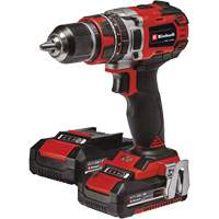 Professional Cordless Hammer Drill/Driver Kit, 1/2" Chuck, 18 V Rideout Tool & Machine Inc.