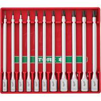 Long Bit Socket Set, Torx&reg;, 1/4"/3/8" Drive, 11 Pcs Rideout Tool & Machine Inc.