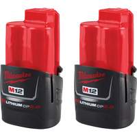 Batteries compactes M12 REDLITHIUM CP2.0, Lithium-ion, 12 V, 2 Ah Rideout Tool & Machine Inc.