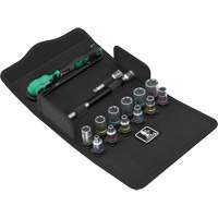 SA 13 Zyklop Comfort Ratchet Set with Reversing Lever, 15 Pcs, 1/4" Drive Size Rideout Tool & Machine Inc.