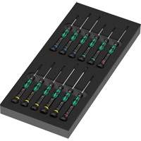 Foam Insert Kraftform Micro Screwdriver Set 2, 13 Pcs. Rideout Tool & Machine Inc.