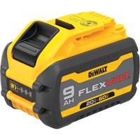 Bloc-pile FLEXVOLT, Lithium-ion, 20 V/60 V, 9 Ah Rideout Tool & Machine Inc.