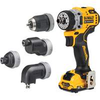 XTREME Brushless Cordless 5-in-1 Drill/Driver Kit, Lithium-Ion, 12 V, 3/8" Chuck Rideout Tool & Machine Inc.