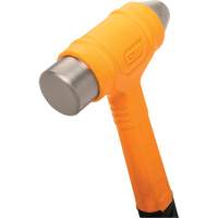 Dead Blow Ball Pein Hammer, 24 oz., Smooth Grip, 12-3/5" L Rideout Tool & Machine Inc.