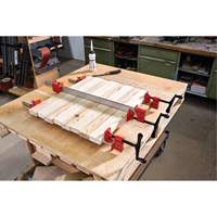Serre-joint &agrave; barre d'acier &agrave; profil en I robuste, 36" (914,4 mm) capacit&eacute;, 2" (50,8 mm) profondeur Rideout Tool & Machine Inc.