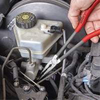 Extra Long Needle-Nose Pliers with Straight Jaws Rideout Tool & Machine Inc.