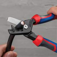 StepCut&reg; XL Cable Shears with KNIPEXTEND Handle, 9" Rideout Tool & Machine Inc.