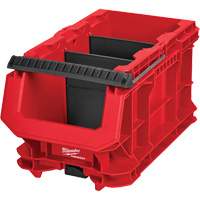 Bac compact PACKOUT, 15-1/2" x 9-1/2" x 8-3/4", Noir/Rouge Rideout Tool & Machine Inc.