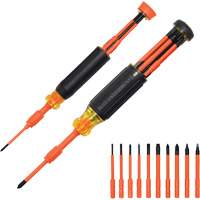 10-in-2 Insulated Auto-Lock Screwdriver Set Rideout Tool & Machine Inc.