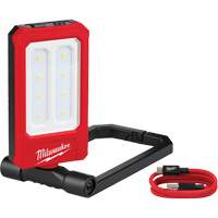 Baladeuse magn&eacute;tique rechargeable &agrave; profil bas, DEL, 100/250/500 lumens, Boîtier en Plastique/Aluminium Rideout Tool & Machine Inc.
