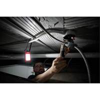 Baladeuse magn&eacute;tique rechargeable &agrave; profil bas, DEL, 100/250/500 lumens, Boîtier en Plastique/Aluminium Rideout Tool & Machine Inc.