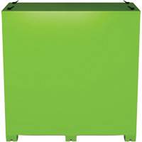 Ventilated Onsite PPE Storage Cabinet, Steel, High-Visibility Lime Green Rideout Tool & Machine Inc.