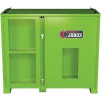 Ventilated Onsite PPE Storage Cabinet, Steel, High-Visibility Lime Green Rideout Tool & Machine Inc.