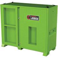 Ventilated Onsite PPE Storage Cabinet, Steel, High-Visibility Lime Green Rideout Tool & Machine Inc.