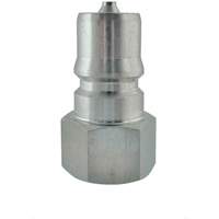 Hydraulic Quick Coupler - Plug, Stainless Steel, 1/4" Dia. UP353 | Rideout Tool & Machine Inc.