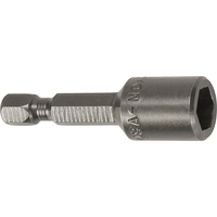 Nutsetter For Metric Sheet Metal Screws, 6 mm Tip, 1/4" Drive, 44.5 mm L, Magnetic UQ813 | Rideout Tool & Machine Inc.