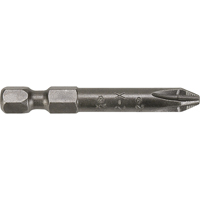 1/4" Phillips Power Drive, ACR, Phillips, #1 Tip, 1/4" Drive Size, 1-15/16" Length UQ865 | Rideout Tool & Machine Inc.