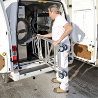 &eacute;chafaudages mobiles - &eacute;chafaudage Mini, Cadre Aluminium, 42" p x 48-1/2" h Rideout Tool & Machine Inc.