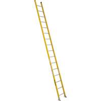 Industrial Extra Heavy-Duty Straight Ladders (5600 Series), 16', Fibreglass, 375 lbs., CSA Grade 1AA VC272 | Rideout Tool & Machine Inc.