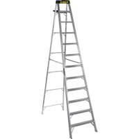3400 Series Industrial Extra Heavy-Duty Step Ladder, 12', Aluminum, 300 lbs. Capacity, Type 1A VC315 | Rideout Tool & Machine Inc.