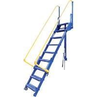 Mezzanine Ladder VD451 | Rideout Tool & Machine Inc.