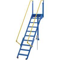 Mezzanine Ladder VD452 | Rideout Tool & Machine Inc.