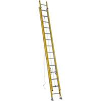 Extension Ladder, 375 lbs. Cap., 25' H, Grade 1AA VD535 | Rideout Tool & Machine Inc.