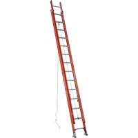 Extension Ladder, 300 lbs. Cap., 25' H, Grade 1A VD551 | Rideout Tool & Machine Inc.
