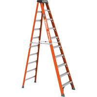Step Ladder, 10', Fibreglass, 375 lbs. Capacity, Type 1AA Rideout Tool & Machine Inc.