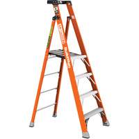Safespace Platform Step Ladder, 4', 300 lbs. Cap. Rideout Tool & Machine Inc.
