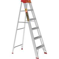Step Ladder, 6', Aluminum, 200 lbs. Capacity, Type 3 Rideout Tool & Machine Inc.